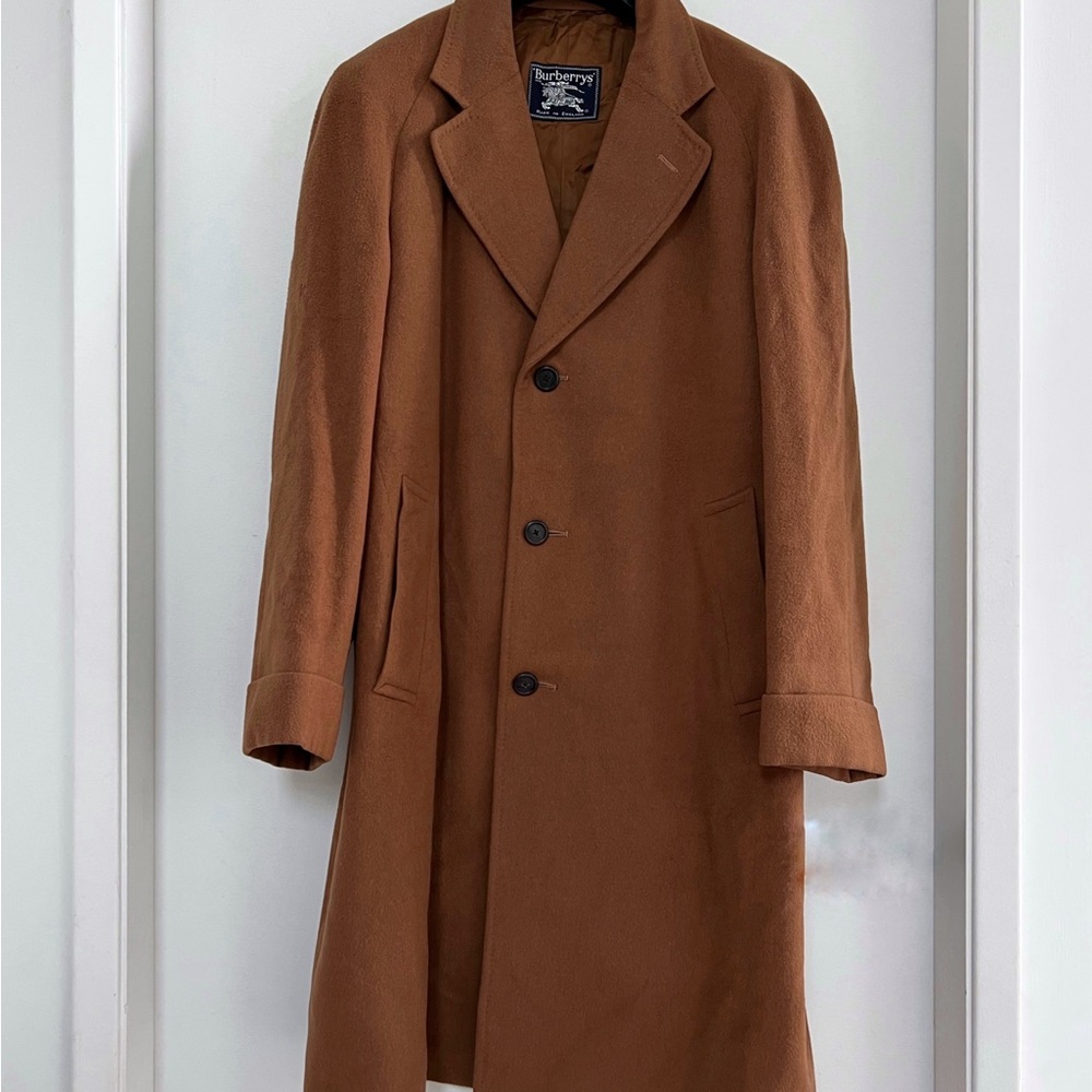 Burberry Men's Tan Trench Coat